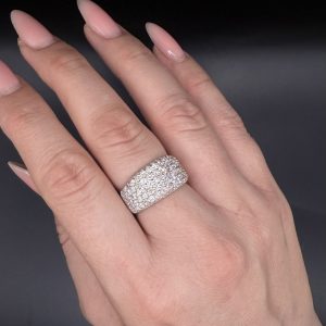 טבעת 2.5ct יהלומים טבעיים